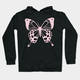 Pink Butterfly Hoodie